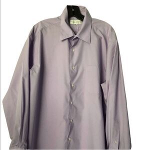 Harve Benard by Bernard Holtzman dress shirt gorpcore grey